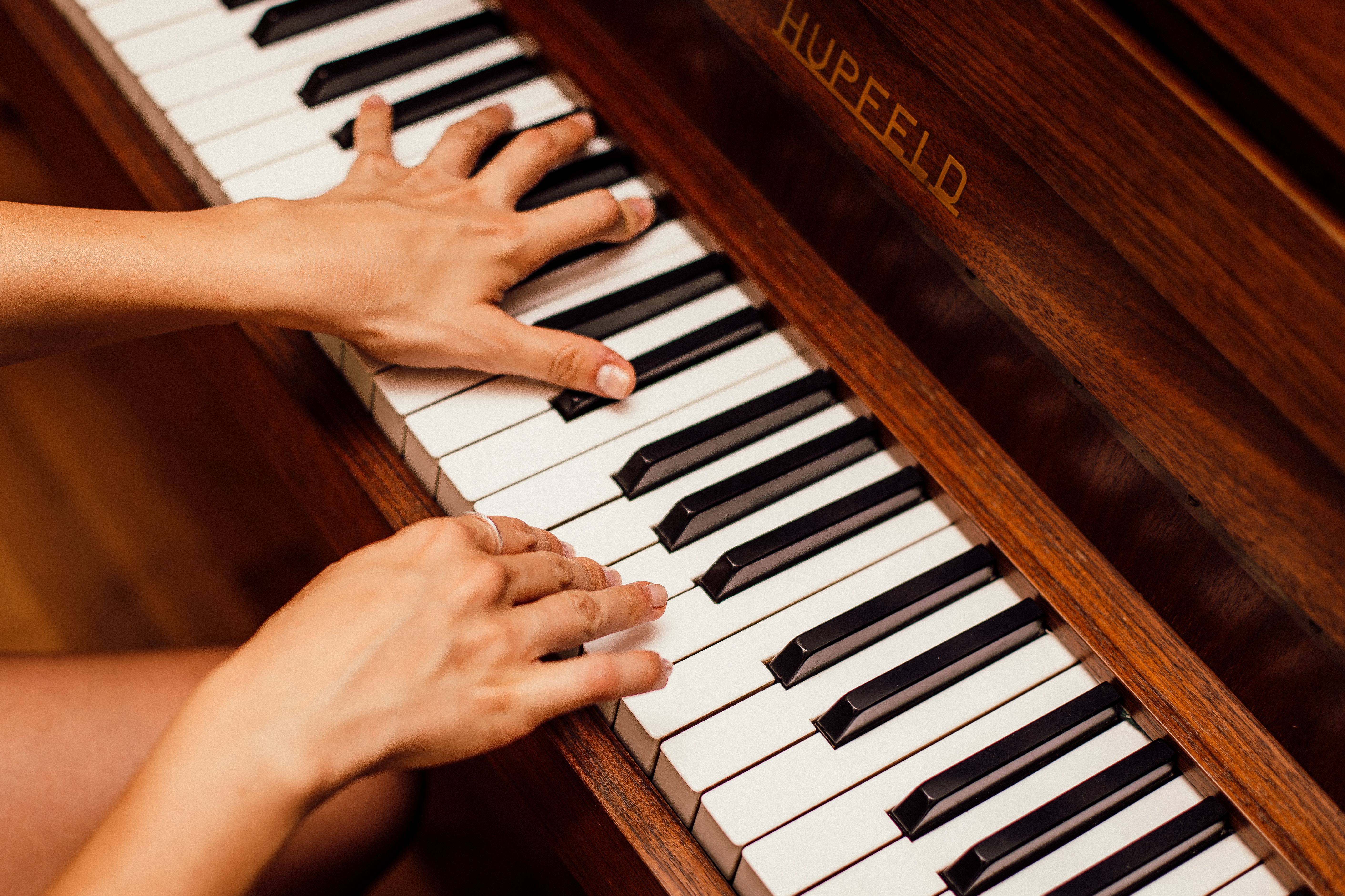 apprentissage du piano