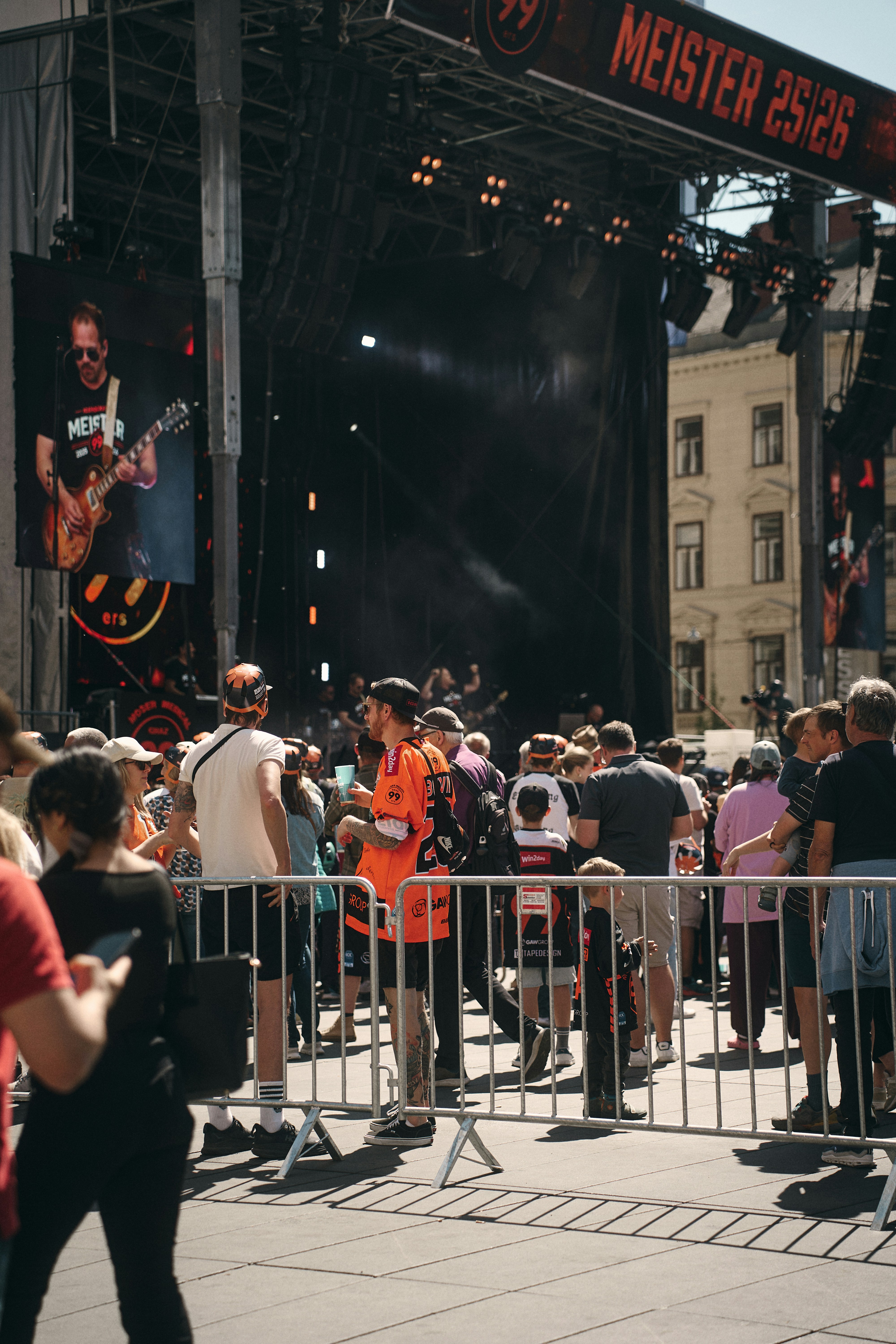 Public lors d'un concert
